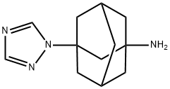 Tricyclo[3.3.1.13,7]decan-1-amine, 3-(1H-1,2,4-triazol-1-yl)-
