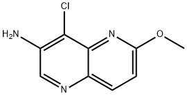 4-Chloro-6-methoxy-[1,5]naphthyridin-3-ylamine