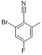 Bromo-4-fluoro-6-methylbenzonitrile