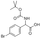 2-(BOC-氨基)-2-(4-溴苯基)乙酸