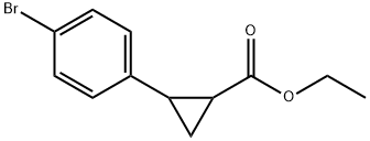 Cyclopropanecarboxylic acid, 2-(4- bromophenyl)-, ethyl ester