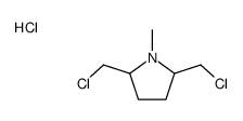 2,5-BIS(CHLOROMETHYL)-1-METHYLPYRROLIDINE HYDROCHLORIDE