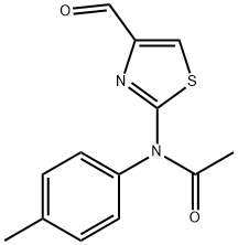 N-(4-formyl-1,3-thiazol-2-yl)-N-(4-methylphenyl)acetamide