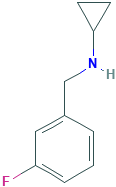 CYCLOPROPYL-(3-FLUORO-BENZYL)-AMINE