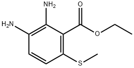 Ethyl 2,3-diamino-6-(methylthio)benzoate