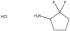 2,2-二氟环戊烷-1-胺盐酸盐