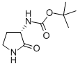 CarbaMic acid, N-[(3S)-2-oxo-3-pyrrolidinyl]-, 1,1-diMethylethyl ester