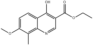 ethyl 4-hydroxy-7-methoxy-8-methylquinoline-3-carboxylate