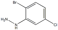 (2-broMo-5-chlorophenyl)hydrazine