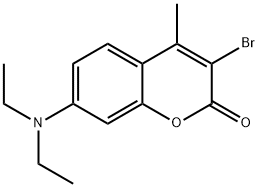 3-bromo-4-methyl-7-(diethylamino)-coumarin