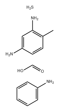 Formic acid, reaction products with aniline, 4-methyl-1,3-benzenediamine and sulfur