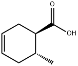 3-Cyclohexene-1-carboxylic acid, 6-methyl-, (1R,6R)-