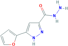 5-(Furan-2-yl)-1H-pyrazole-3-carbohydrazide