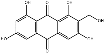 9,10-Anthracenedione, 1,3,6,8-tetrahydroxy-2-(hydroxymethyl)-
