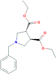 (3R,4R)-1-苄基四氢吡咯-3,4-二甲酸乙酯