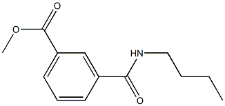 3-(丁基氨基甲酰基)苯甲酸甲酯