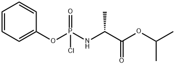 Isopropyl (chloro(phenoxy)phosphoryl)-D-alaninate