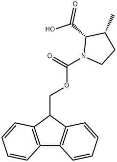 (2S,3R)-3-甲基-吡咯烷-1,2-二羧酸1-(9H-芴-9-基甲基)酯