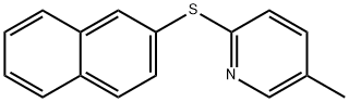 5-Methyl-2-(naphthalen-2-ylthio)pyridine