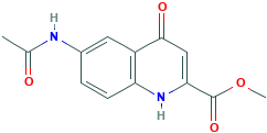 Methyl6-acetamido-4-hydroxyquinoline-2-carboxylate