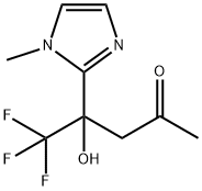 2-Pentanone, 5,5,5-trifluoro-4-hydroxy-4-(1-methyl-1H-imidazol-2-yl)-