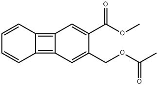 2-Biphenylenecarboxylic acid, 3-[(acetyloxy)methyl]-, methyl ester