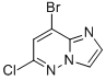 IMidazo[1,2-b]pyridazine, 8-broMo-6-chloro-