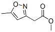 3-Isoxazoleacetic acid, 5-methyl-, methyl ester