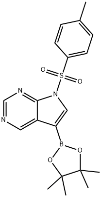 5-(4,4,5,5-四甲基-1,3,2-二氧硼戊环-2-基)-1H-吡咯[2,3-B]吡啶
