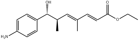 ethyl (2E,4E,6R,7R)-7-(4-aminophenyl)-7-hydroxy-4,6-dimethylhepta-2,4-dienoate