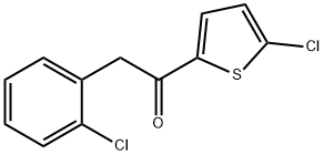 Ethanone, 2-(2-chlorophenyl)-1-(5-chloro-2-thienyl)-