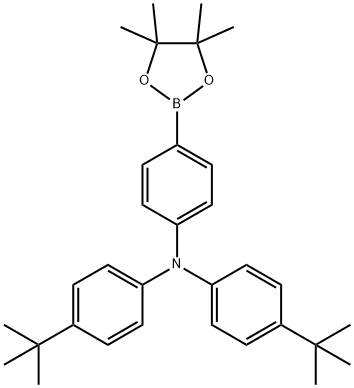4-(1,1-Dimethylethyl)-N-[4-(1,1-dimethylethyl)phenyl]-N-[4-(4,4,5,5-tetramethyl-1,3,2-dioxaborolan-2-yl)phenyl]benzenamine