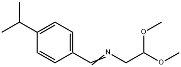 (E)-N-(4-异丙基苯亚基)-2,2-二甲氧基乙胺