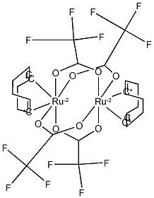 二(1,5-环辛二烯)四[Μ-三氟醋酸合]二钌(II)水合物