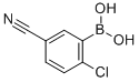 2-Chloro-5-cyanophenylboronic acid, 2-Chloro-5-cyanobenzeneboronic acid