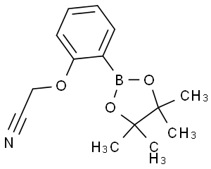 2-(2-(4,4,5,5-四甲基-1,3,2-二氧硼杂环戊烷-2-基)苯氧基)乙腈