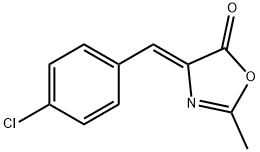 5(4H)-Oxazolone, 4-[(4-chlorophenyl)methylene]-2-methyl-, (4Z)-