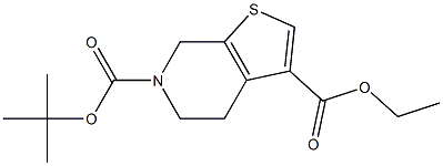 6-N-BOC-4,5,6,7-四氢噻吩并[2,3-C]吡啶-3-甲酸乙酯