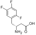 Benzenebutanoic acid, b-aMino-2,4,5-trifluoro-, (bR)-