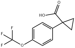 1-(4-(trifluoromethoxy)phenyl)cyclopropanecarboxylic acid
