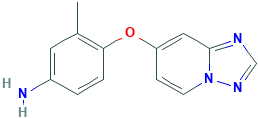 3-Methyl-4-([1,2,4]triazolo[1,5-a]pyridin-7-yloxy)benzenamine