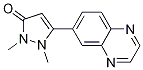 3H-Pyrazol-3-one, 1,2-dihydro-1,2-diMethyl-5-(6-quinoxalinyl)-