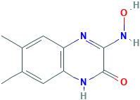 3-(Hydroxyamino)-6,7-dimethylquinoxalin-2(1H)-one