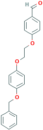 4-{2-[4-(Benzyloxy)phenoxy]ethoxy}benzaldehyde