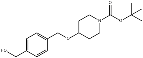 tert-butyl 4-[4-(hydroxymethyl)benzyloxy]piperidine-1-carboxylate