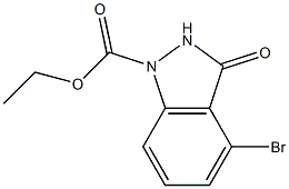 1H-Indazole-1-carboxylic acid, 4-bromo-2,3-dihydro-3-oxo-, ethyl ester