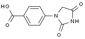 (试剂)4-(2,4-DIOXOIMIDAZOLIDIN-1-YL)BENZOIC ACID