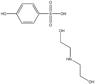 p-hydroxybenzenesulphonic acid, compound with 2,2'-iminodiethanol (1:1)