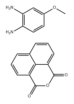 1H,3H-Naphtho[1,8-cd]pyran-1,3-dione, reaction products with 4-methoxy-1,2-benzenediamine