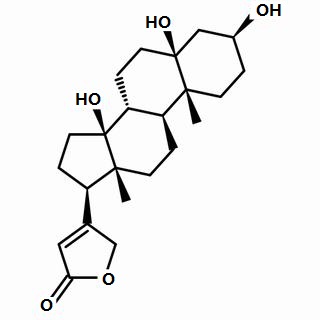 3β,5,14-Trihydroxy-5β-cardanolide-20(22)-ene